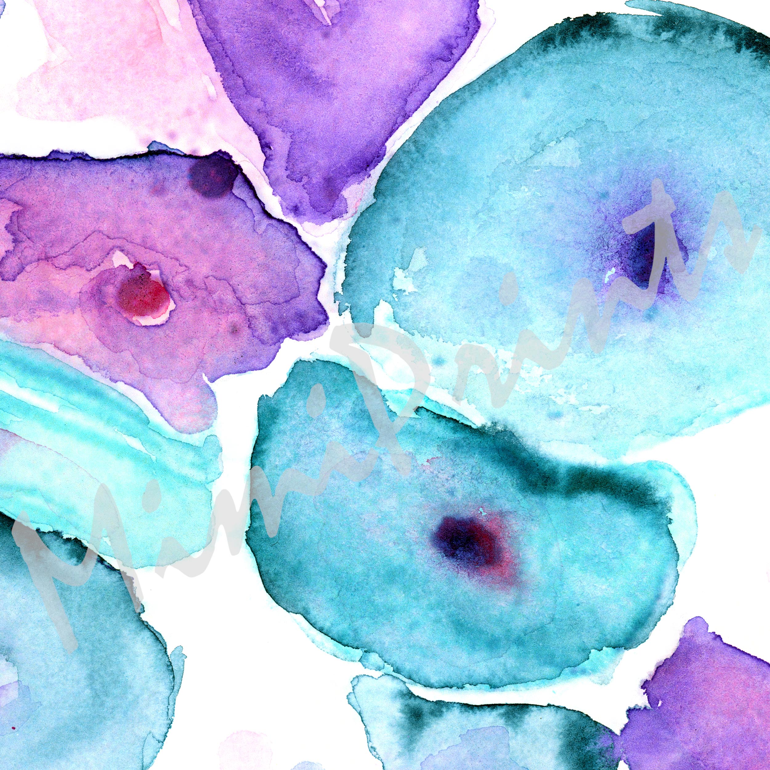 Pap Smear Test Watercolor Print detail OB-GYN Art by MimiPrints Image 2