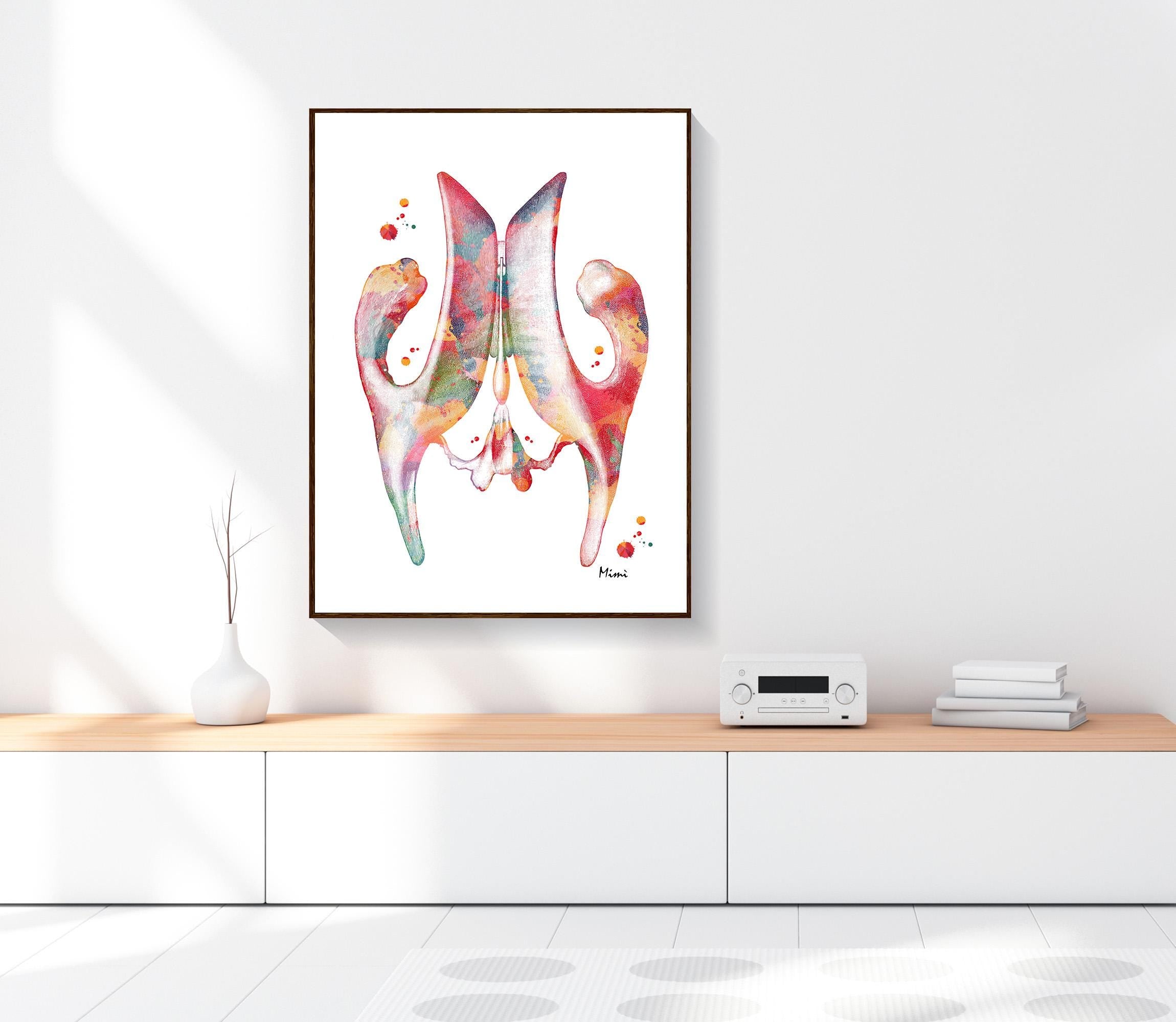 cerebral ventricle anatomy print image 4