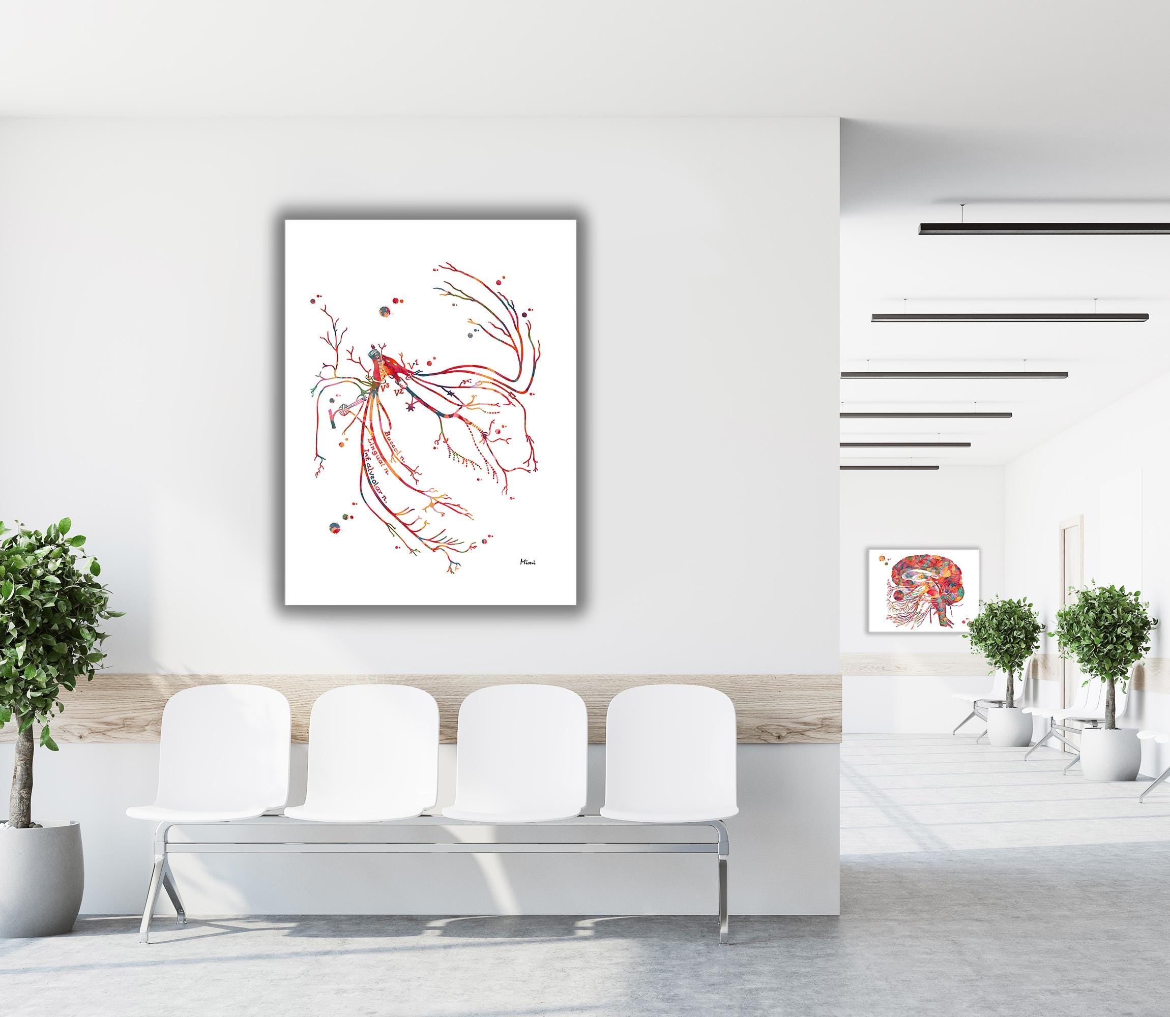 trigeminal nerve print image 4