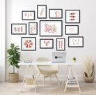 Alveoli Anatomy Watercolor Print Image 2