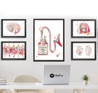 Anesthesia Watercolor Print Image 4