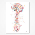 Brain Heart DNA Print Product Image nr. 1