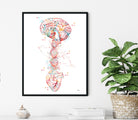 Brain Heart DNA Print Product Image nr. 2
