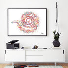 C. Elegans And DNA Relation Science Watercolor Print Web Image 3