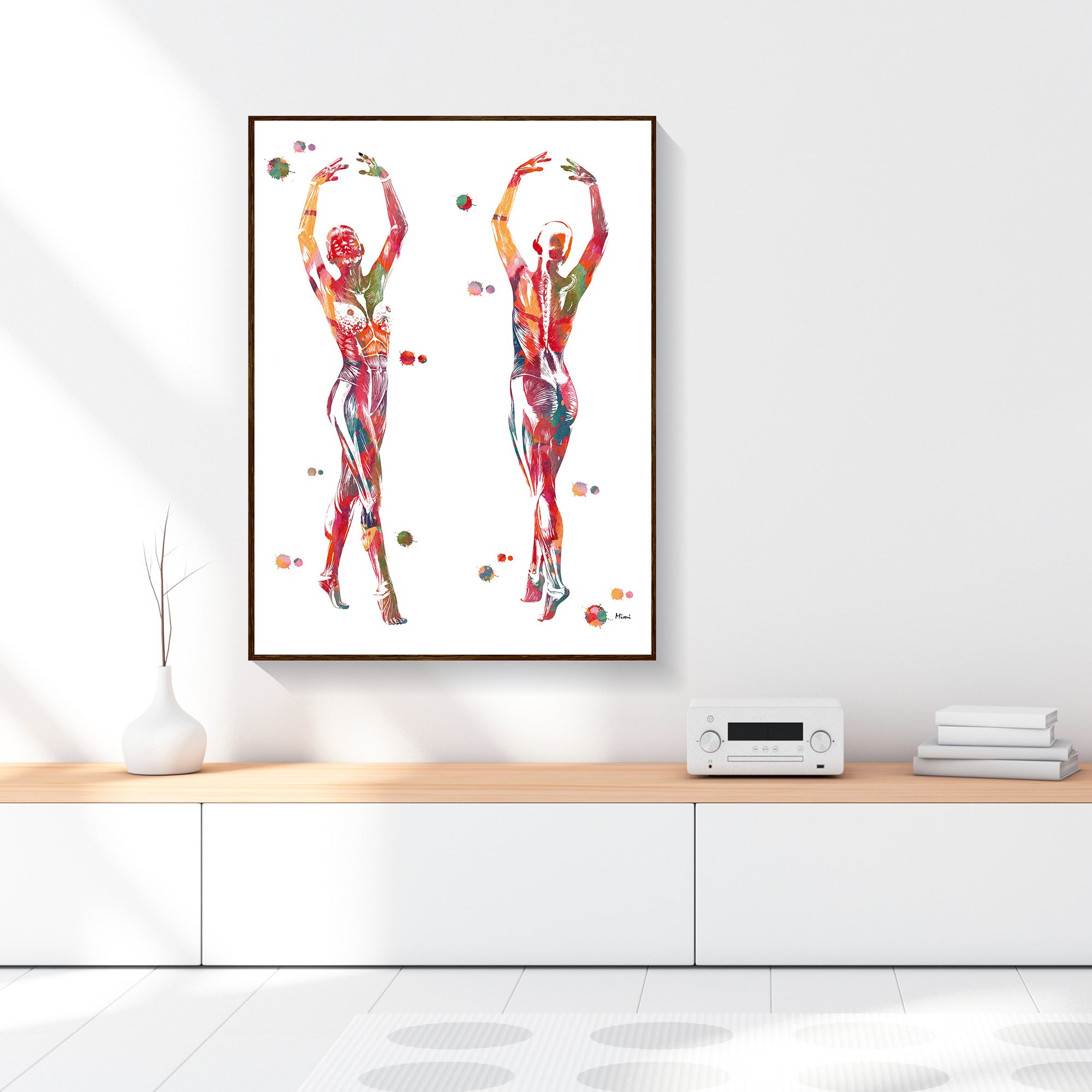 Dance Anatomy Prints Serie Print n.1 Web Image 2