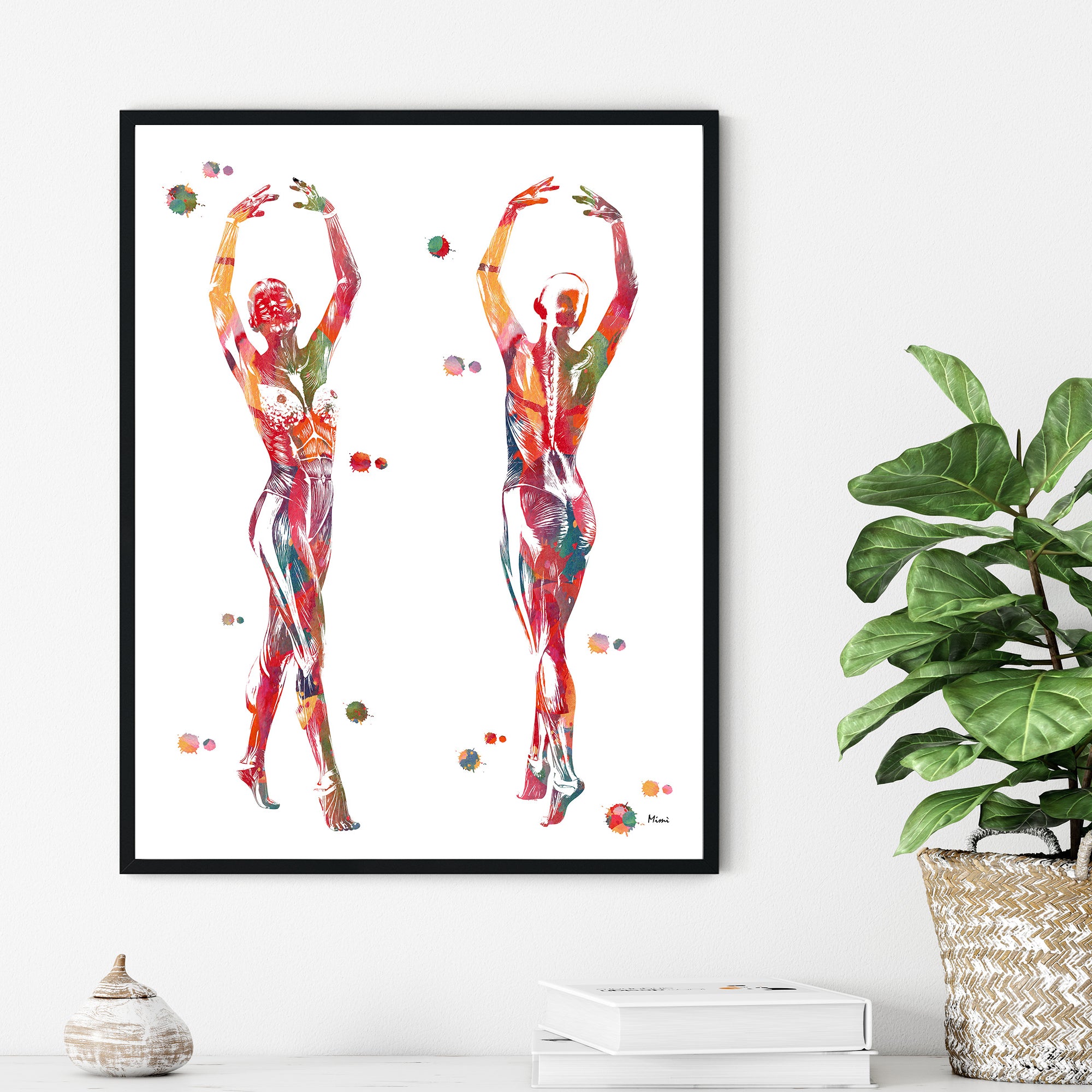 Dance Anatomy Prints Serie Print n.1 Web Image 3