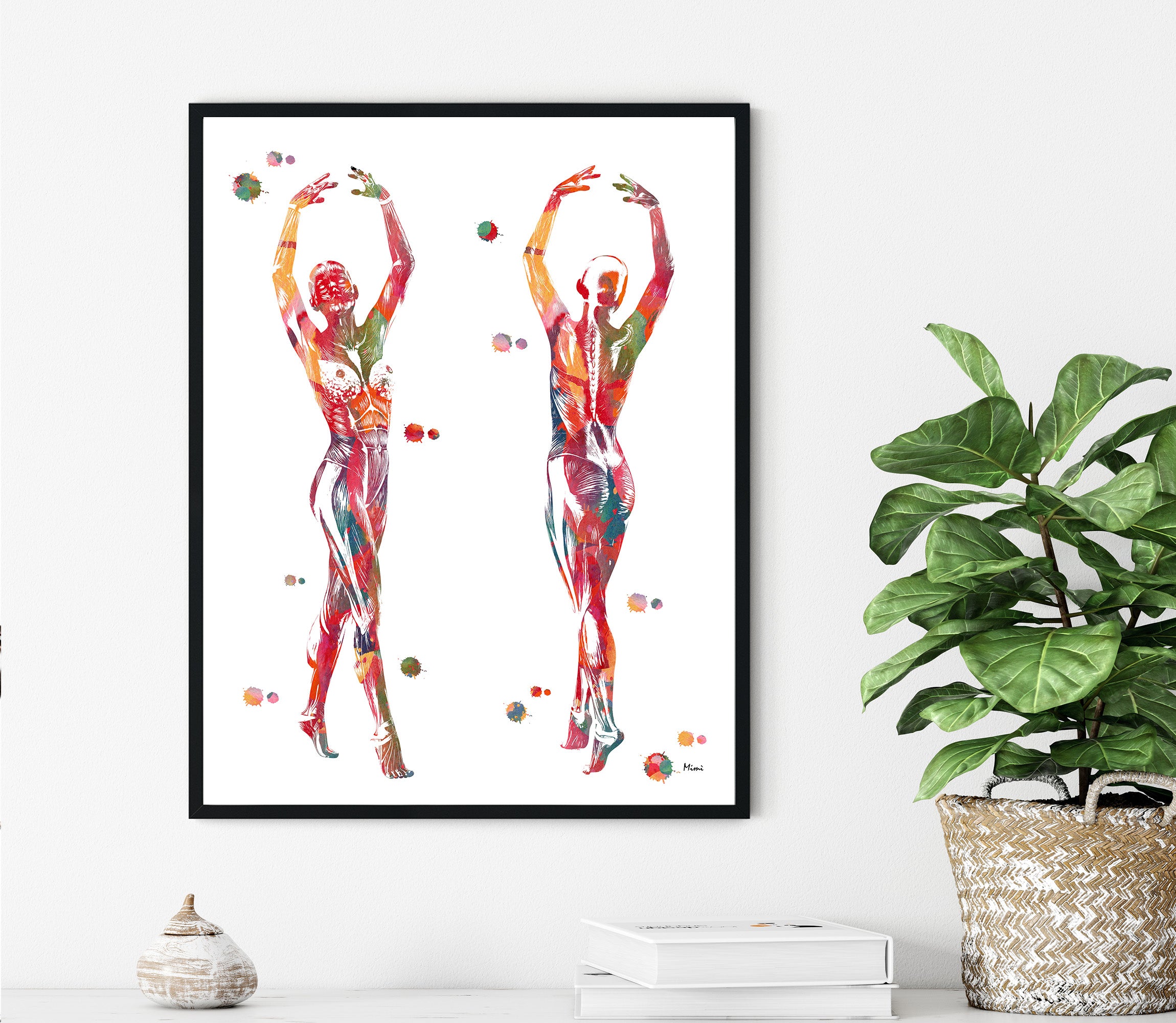 Dance Anatomy Prints Serie Print n.1 Web Image 3
