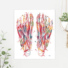 Foot Muscles Anatomy Print Image 3