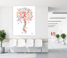 Human Spine Tree Of Life Watercolor Print Image 3