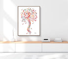 Human Spine Tree Of Life Watercolor Print Image 5