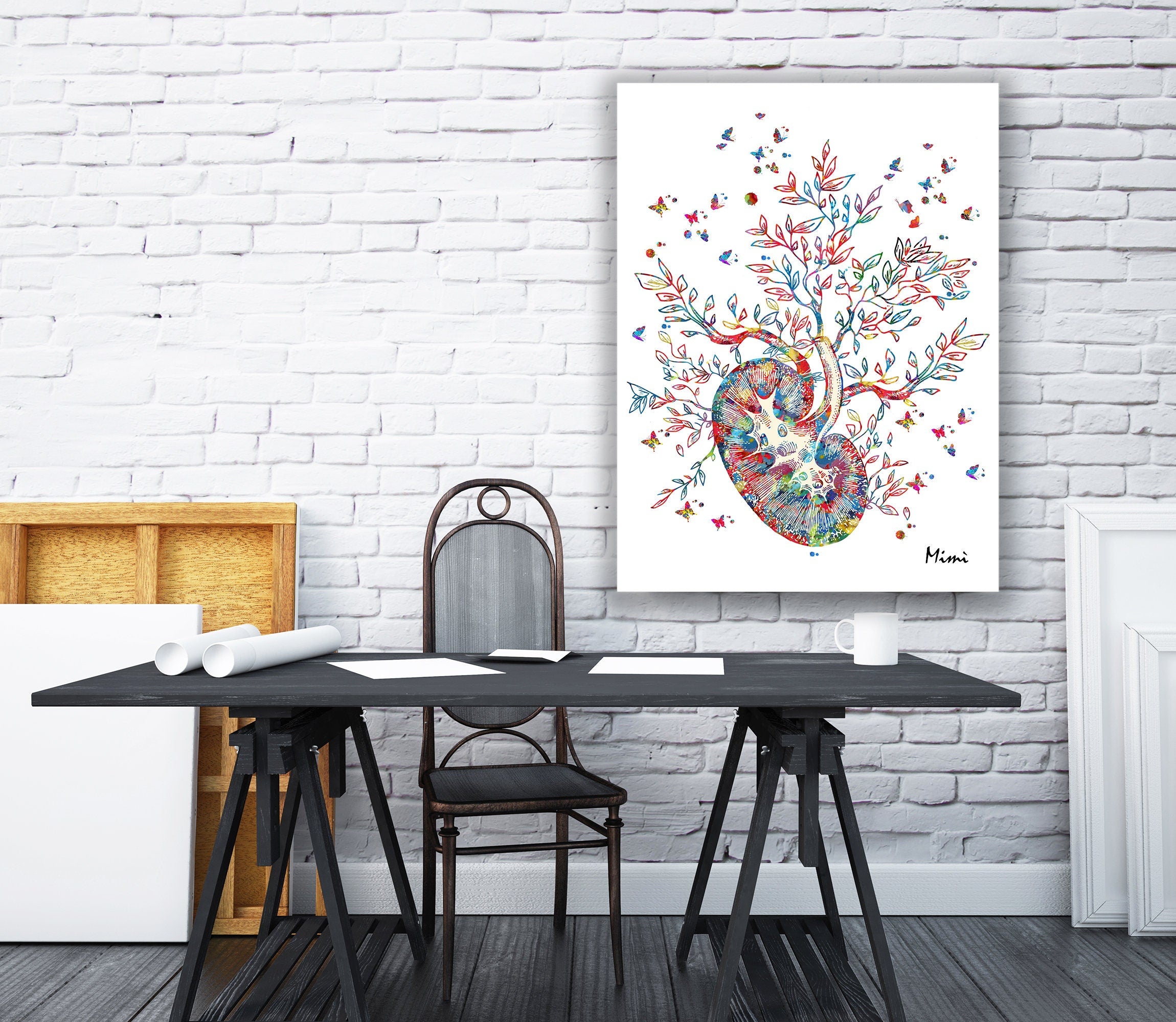 Kidney Tree Of Life Print Image 4