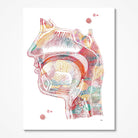 Respiratory System 3 Prints Air Pathway Image