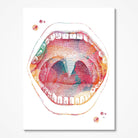 Respiratory System 3 Prints Mouth Image