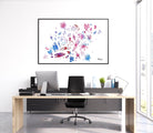Urine Crystals Watercolor Print listing image 3