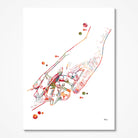 Newborn Baby Hand Holding Mother hand Print Listing Image 1