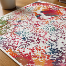 Close-up of chondrosarcoma watercolor print showing paper texture and grain