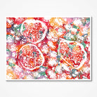 Kidney Tissue Histology watercolor art print for nephrology clinic wall decor