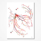 colorful abstract print of the trigeminal nerve anatomy