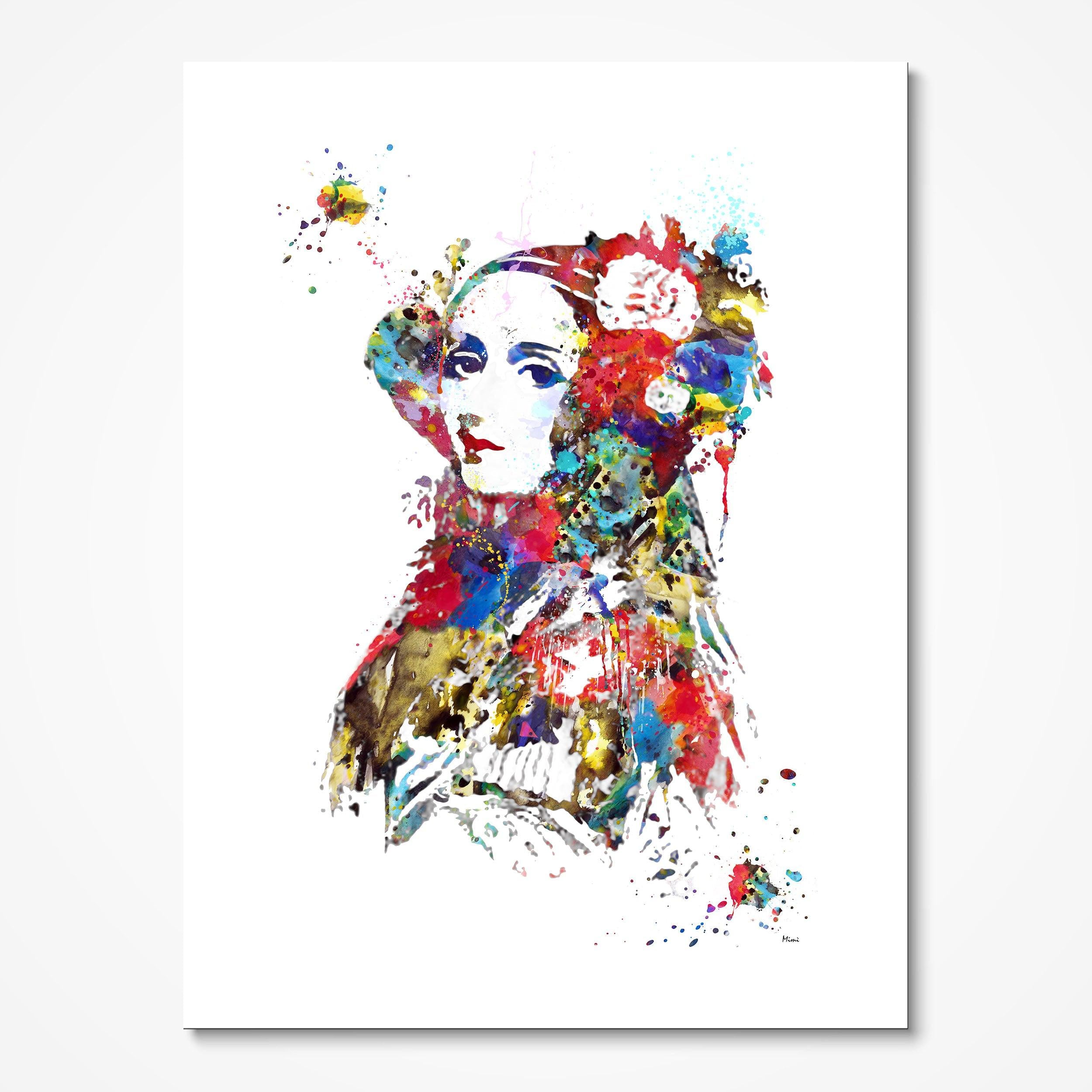 Ada Lovelace Watercolor Print