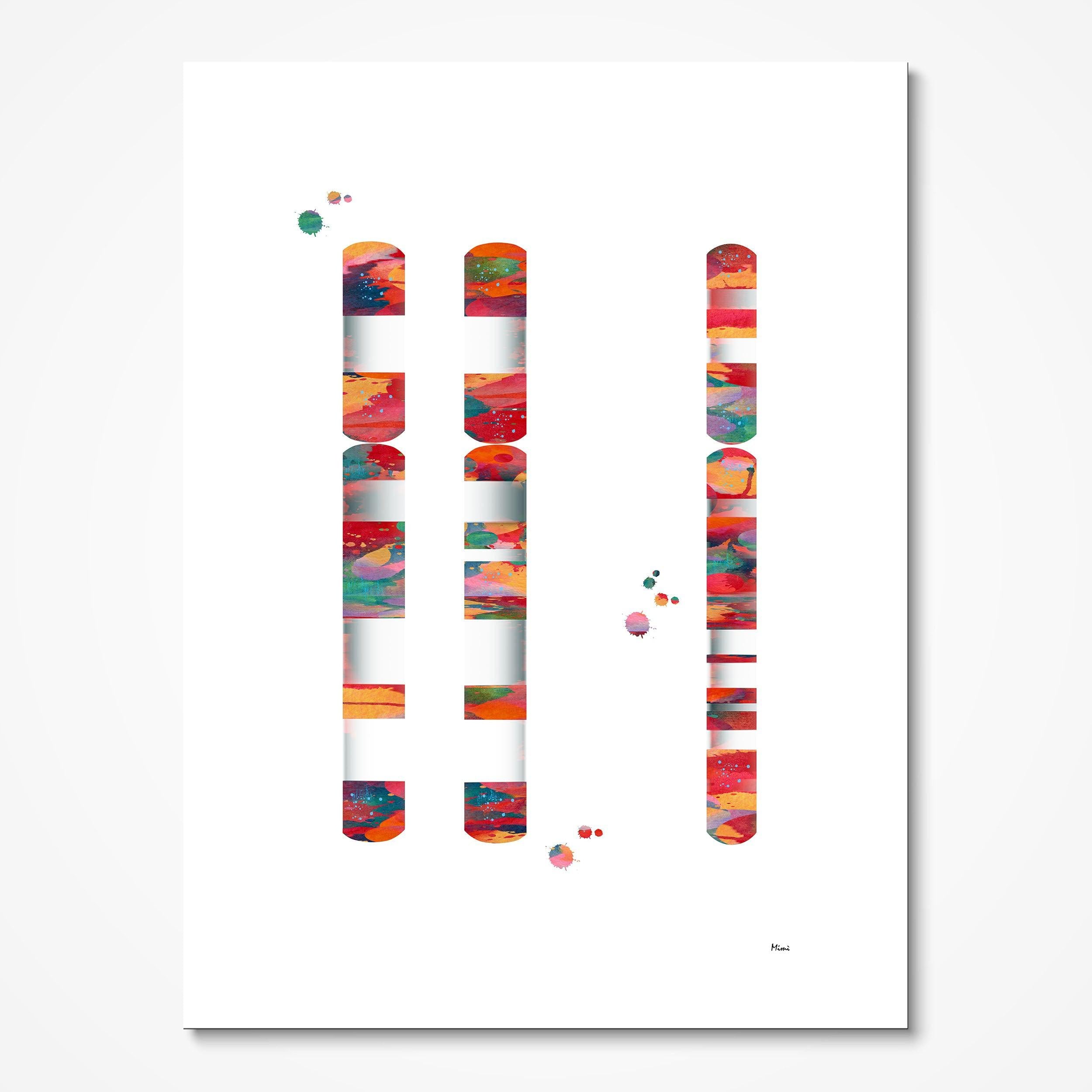 Chromosome 17 Science Art Print