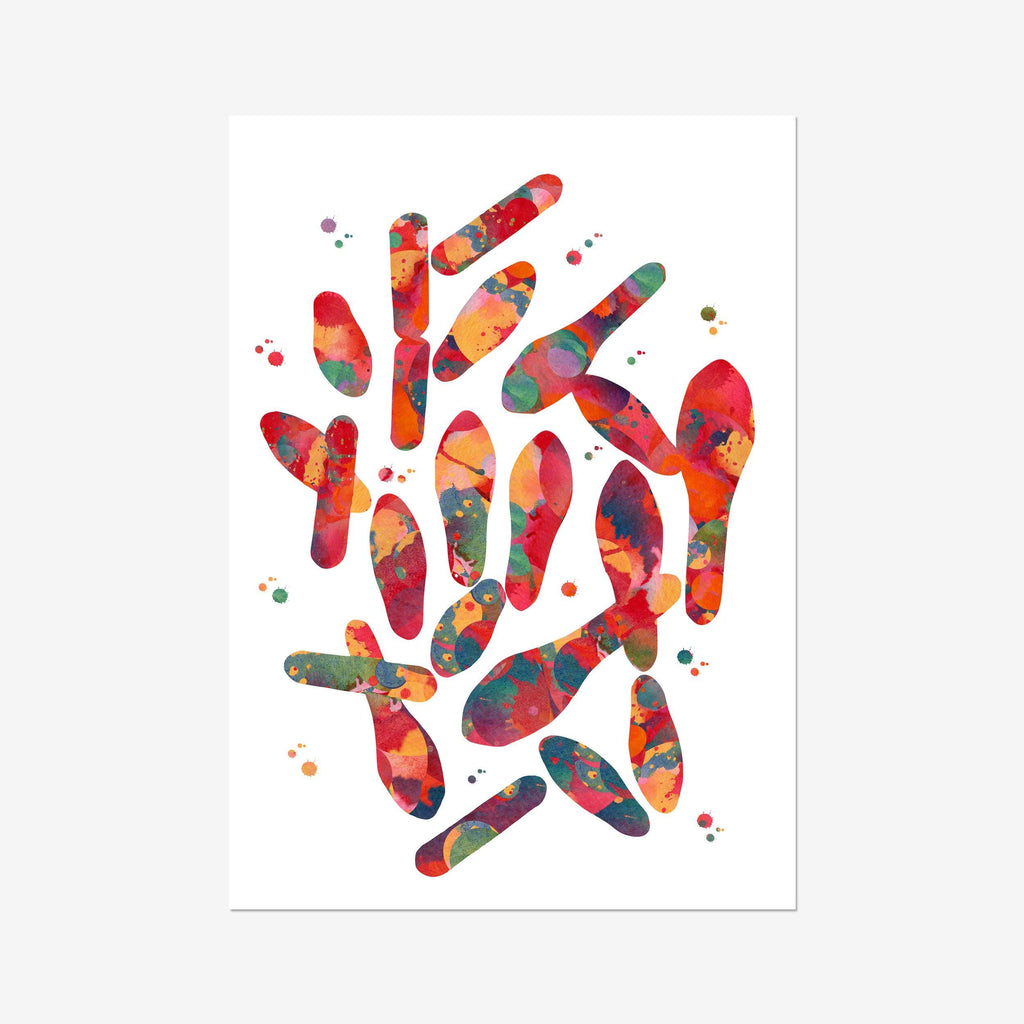 Clostridium Sporogenes Science Print