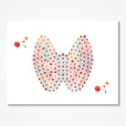 Human Thyroid Anatomy Print Abstract Thyroid Gland Medical Art Poster