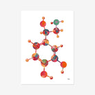 Norepinephrine Molecule Science Print Noradrenaline Chemical Structure Neuromodulators And Hormones Poster