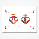 Vocal Cords Abstract Anatomy Print Mouth Anatomy Medical Poster