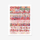 Eye Anatomy & Retina Layers watercolor art print for optometry clinic wall decor